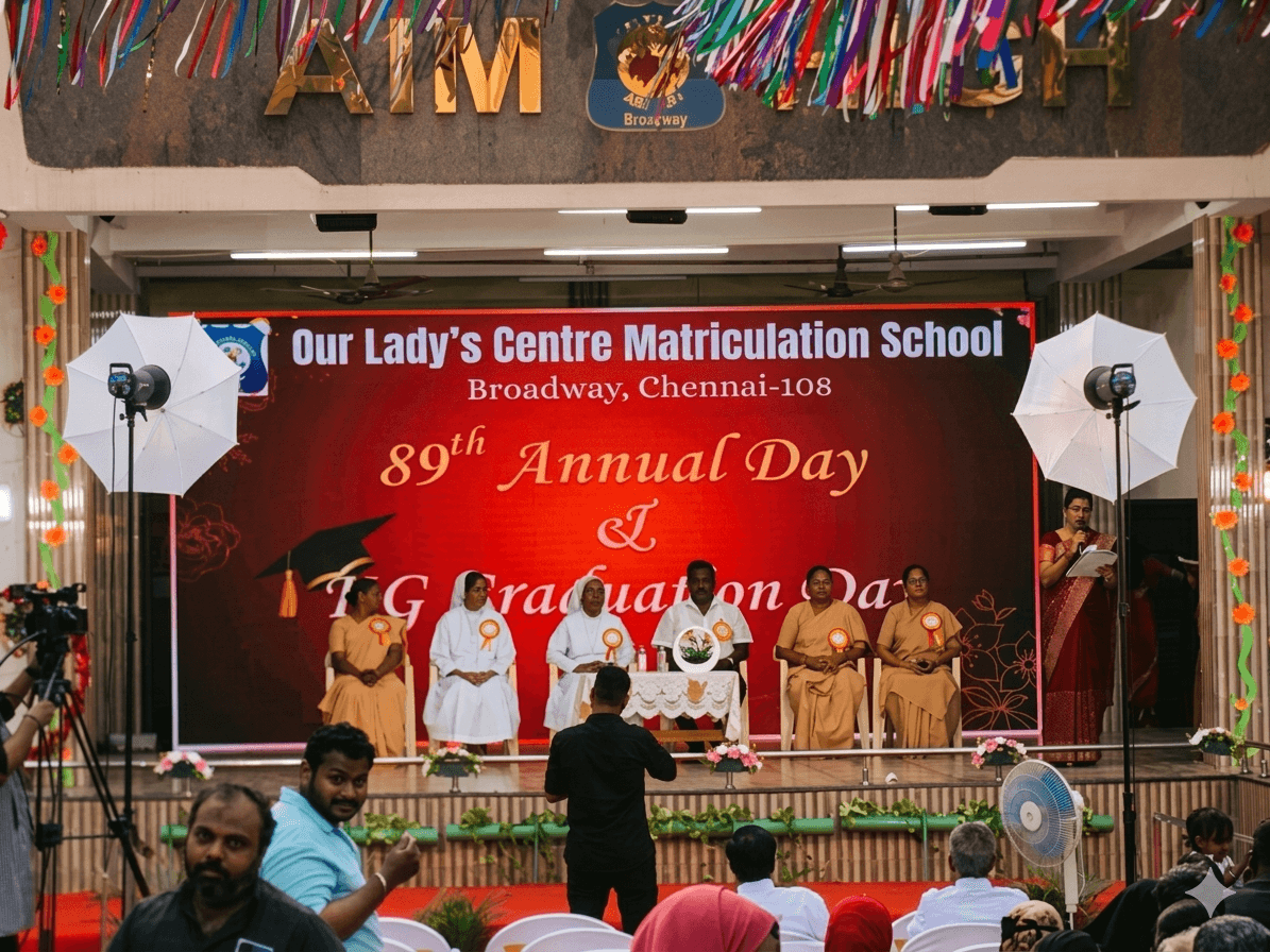 Visual Time school annual day stage production